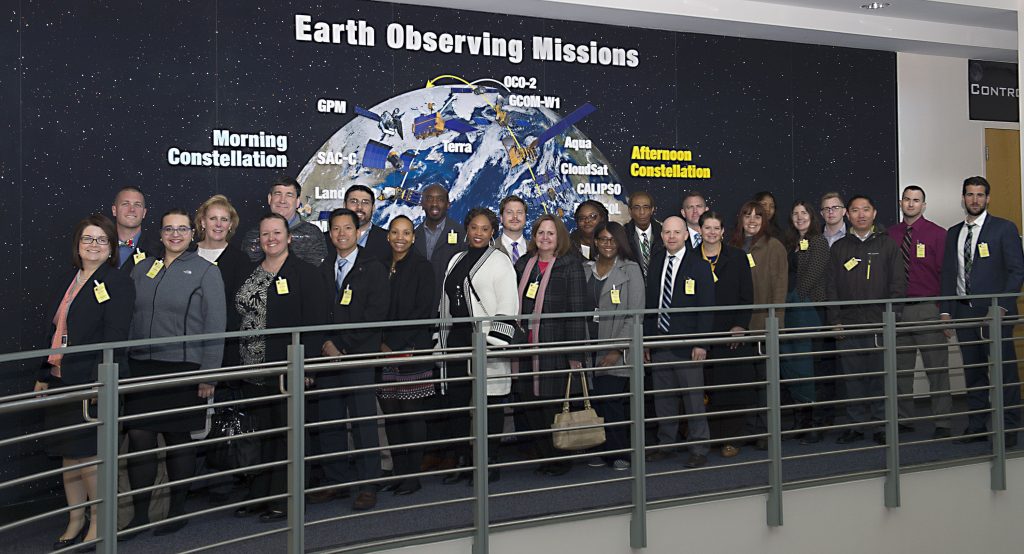 The 2015-2016 CXO Fellows class at NASA Goddard Space Flight Center on April 5, 2016. 